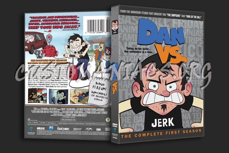 Dan VS. Season 1 dvd cover