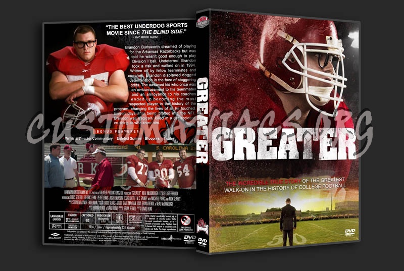 Greater dvd cover