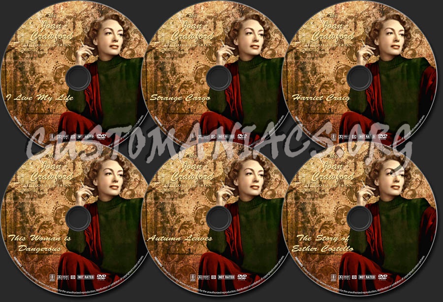 Joan Crawford Collection - Volume 4 dvd label