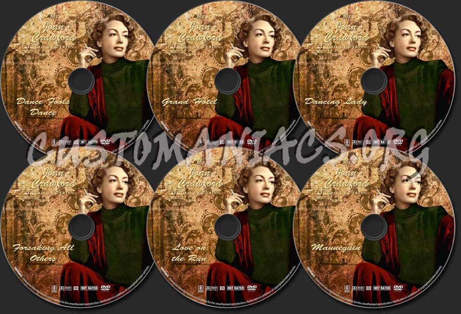 Joan Crawford Collection - Volume 5 dvd label