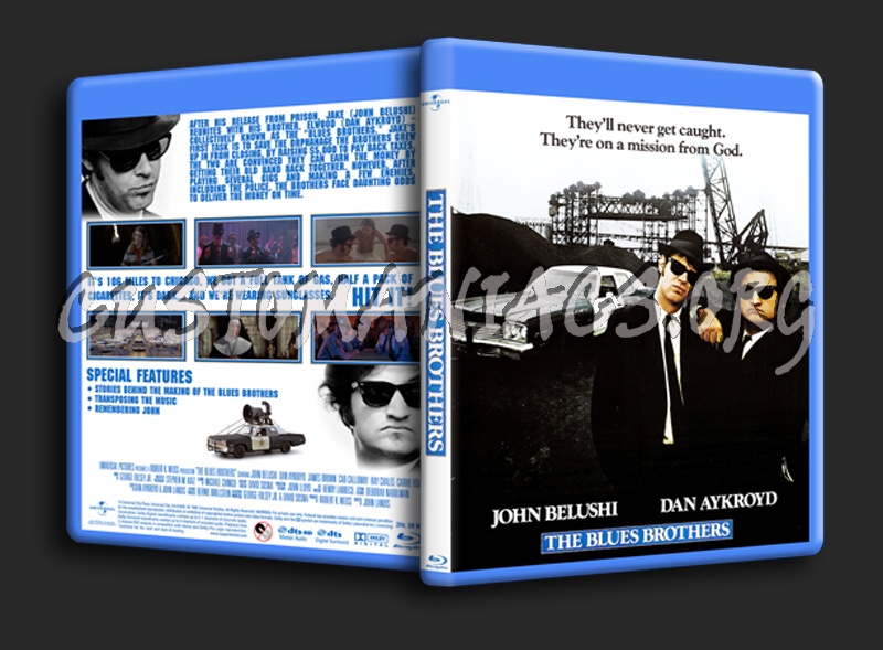 The Blues Brothers blu-ray cover