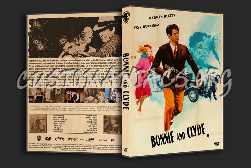 Bonnie And Clyde dvd cover