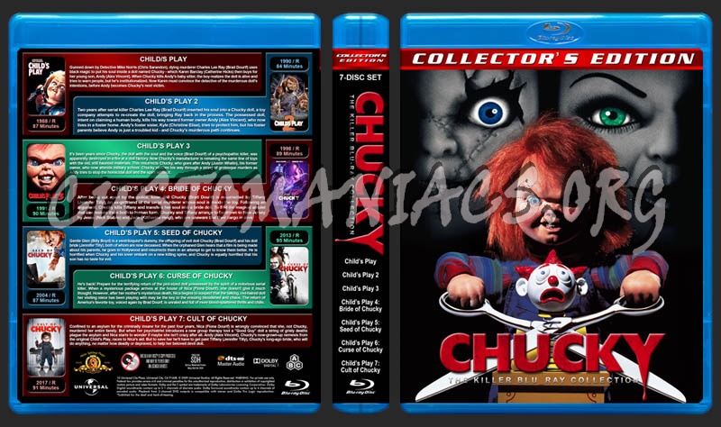 Chucky: The Killer Blu-ray Collection blu-ray cover