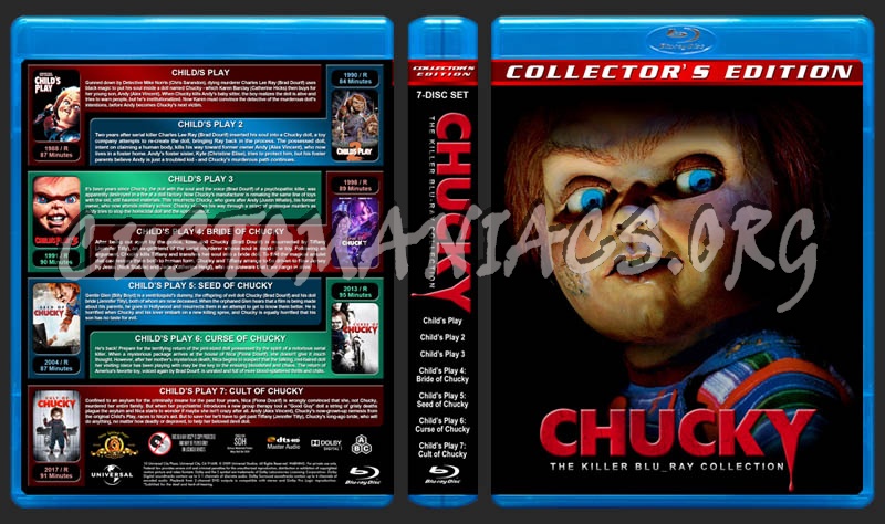 Chucky: The Killer Blu-ray Collection blu-ray cover