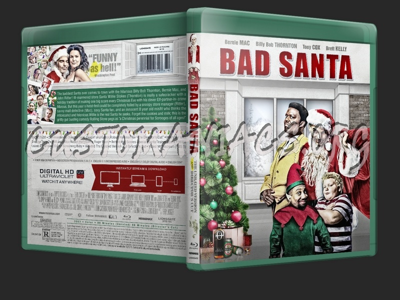 Bad Santa blu-ray cover