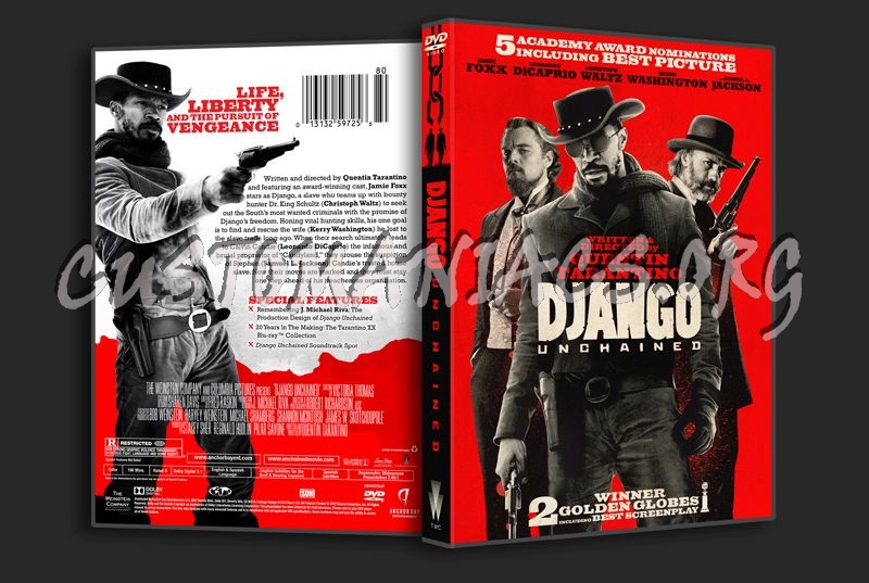 Django Unchained dvd cover