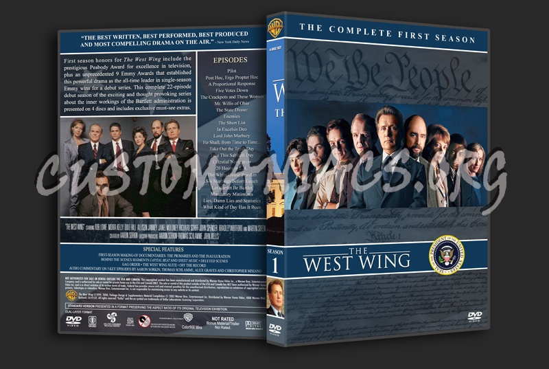 The West Wing - Seasons 1-7 dvd cover