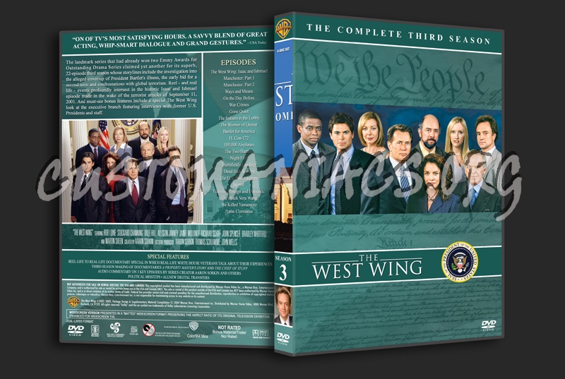 The West Wing - Seasons 1-7 dvd cover