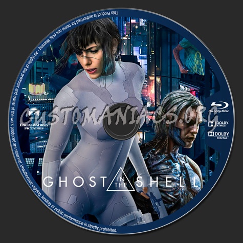 Ghost In The Shell blu-ray label