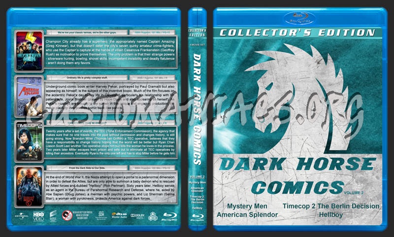 Dark Horse Comics - Volume 2 blu-ray cover