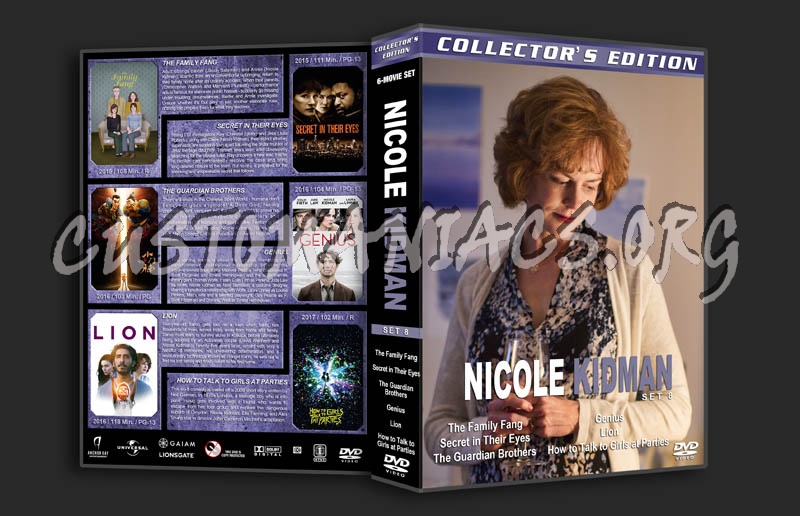 Nicole Kidman Collection - Set 8 dvd cover