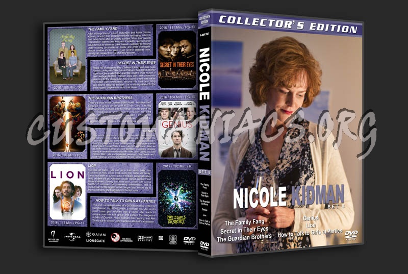 Nicole Kidman Collection - Set 8 dvd cover