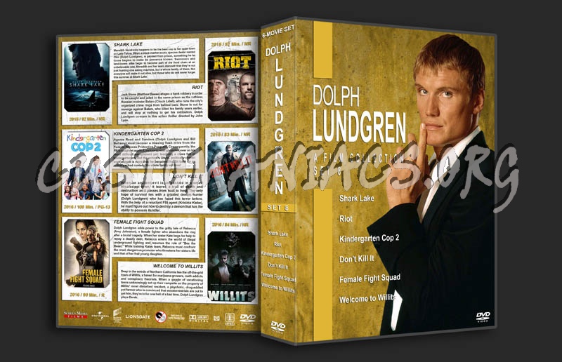 Dolph Lundgren Film Collection Set 8 Dvd Cover Dvd Covers And Labels By Customaniacs Id 6480