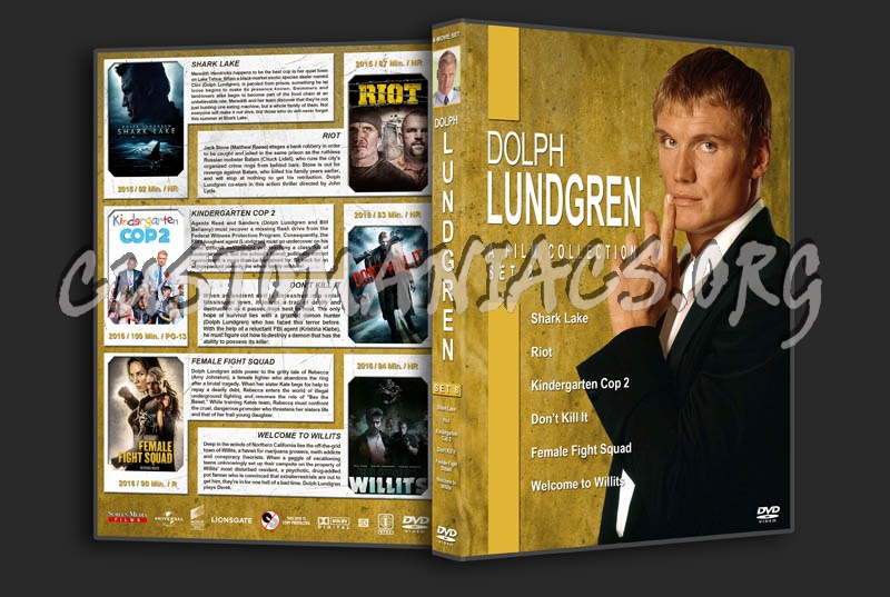 Dolph Lundgren Film Collection - Set 8 dvd cover