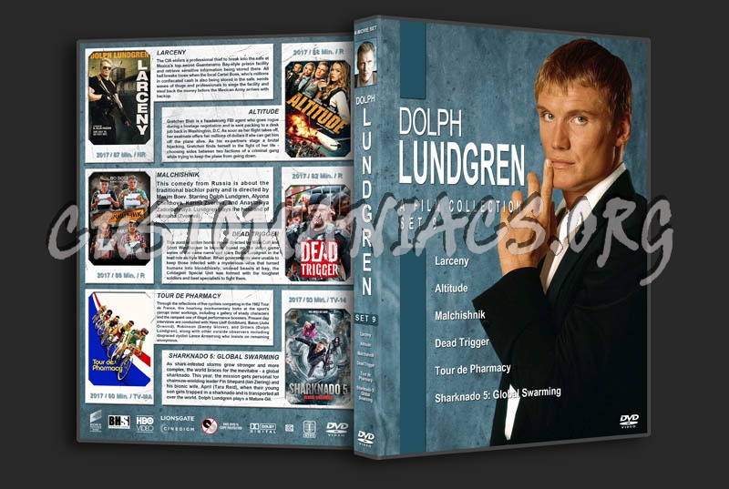 Dolph Lundgren Film Collection - Set 9 dvd cover