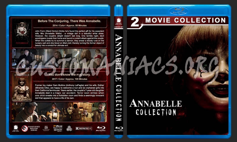 Annabelle Collection blu-ray cover