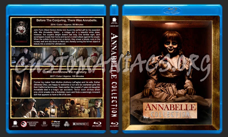 Annabelle Collection blu-ray cover