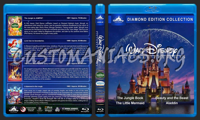 Disney Diamond Edition Collection blu-ray cover - DVD Covers & Labels ...