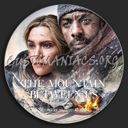 The Mountain Between Us dvd label