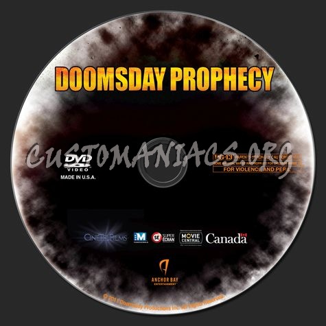 Doomsday Prophecy dvd label