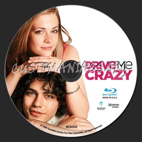 Drive Me Crazy blu-ray label