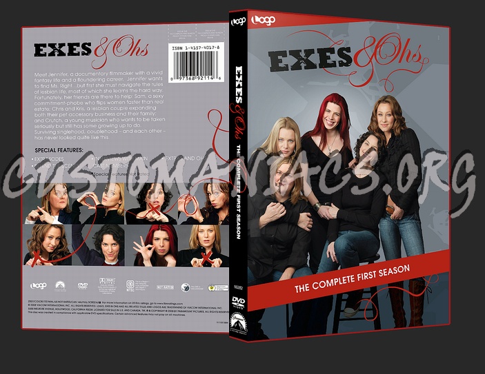 Exes and Ohs Season 1 dvd cover