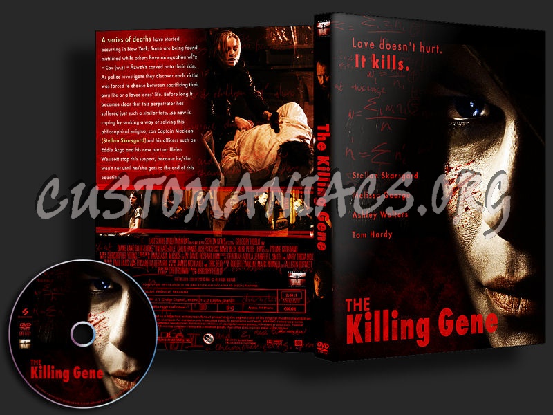 The Killing Gene ( Waz Alternate Title) dvd cover