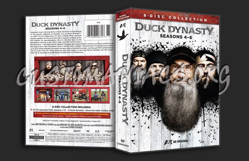 Duck Dynasty Seasons 4-6 dvd cover