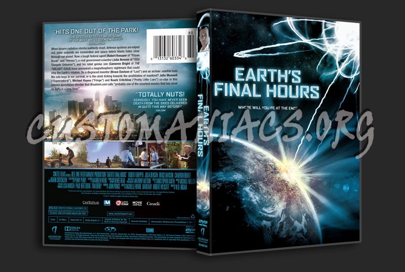 Earth's Final Hours dvd cover