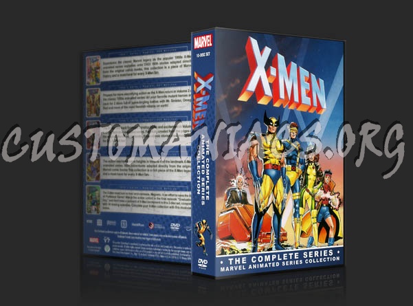 X-Men: The Complete Animated Series Collection dvd cover