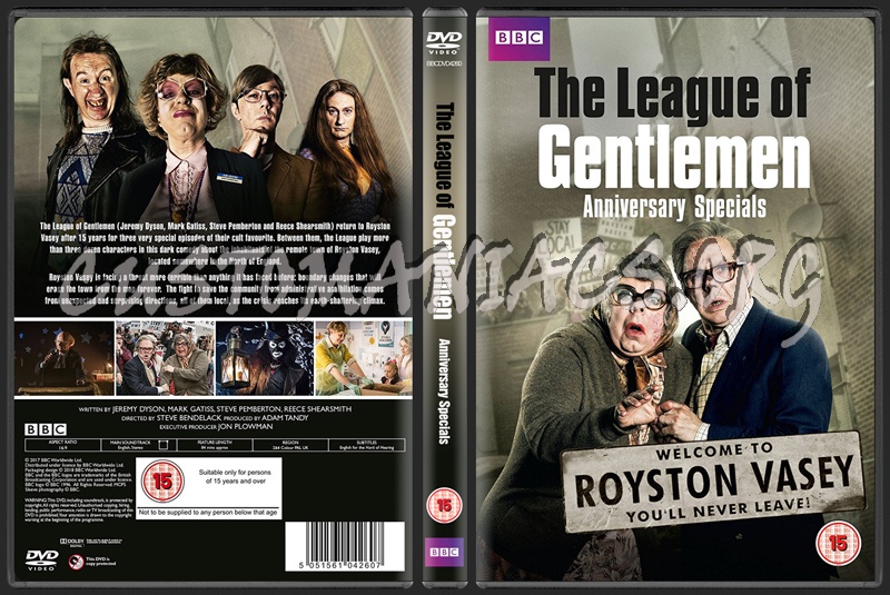 The League Of Gentlemen Anniversary Specials dvd cover