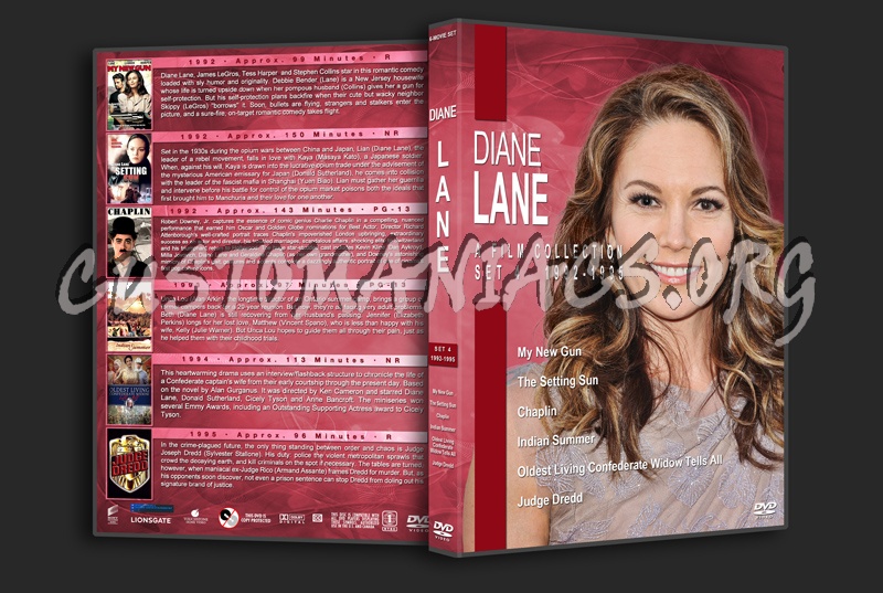 Diane Lane: A Film Collection - Set 4 (1992-1995) dvd cover