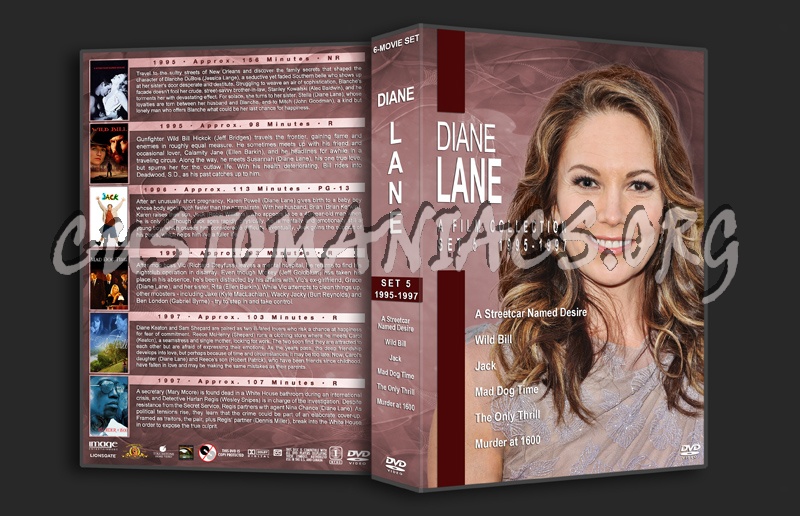 Diane Lane: A Film Collection - Set 5 (1995-1997) dvd cover