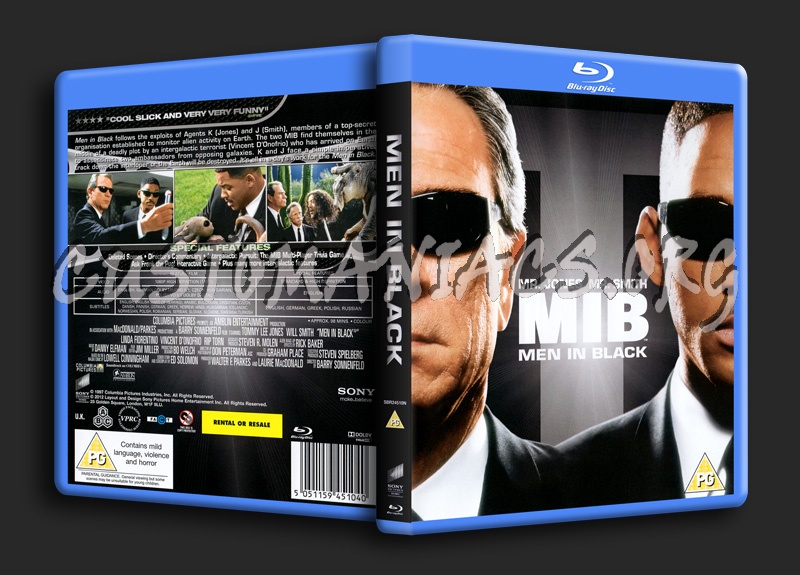 Men in Black blu-ray cover