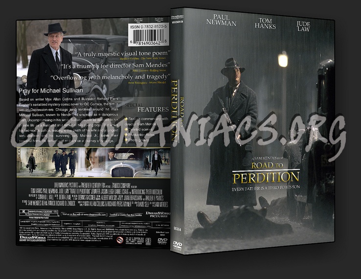 Road to Perdition dvd cover