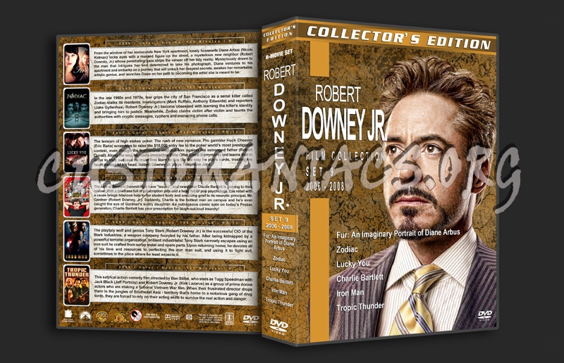 Robert Downey Jr. Film Collection - Set 9 (2006-2008) dvd cover