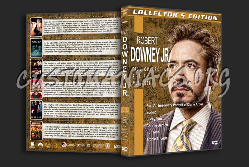 Robert Downey Jr. Film Collection - Set 9 (2006-2008) dvd cover