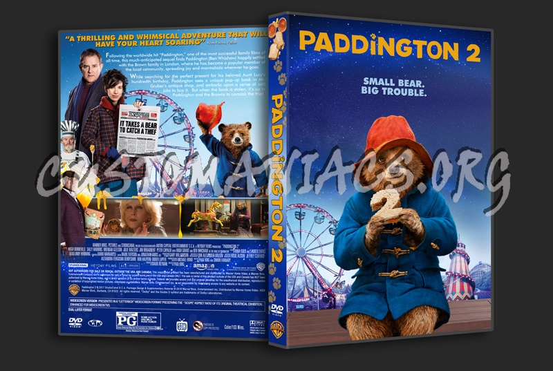 Paddington 2 dvd cover