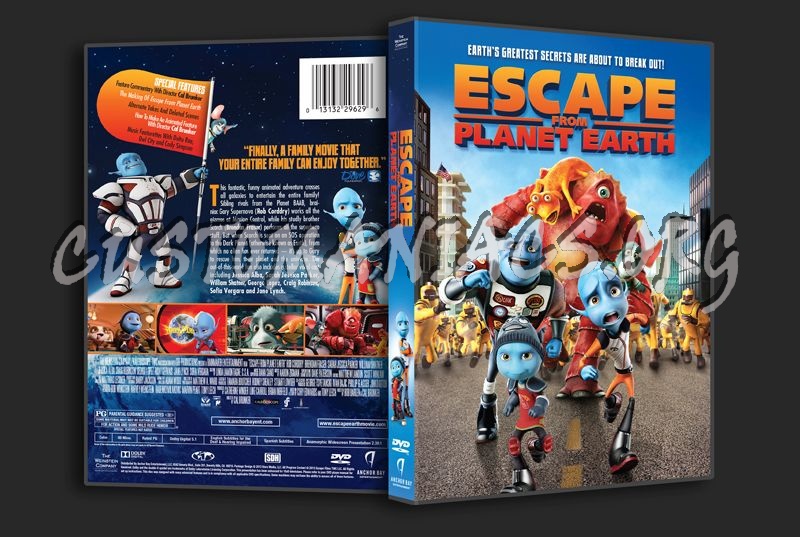 Escape from Planet Earth dvd cover