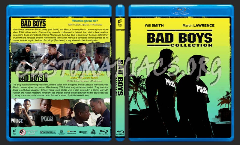 Bad Boys Collection blu-ray cover