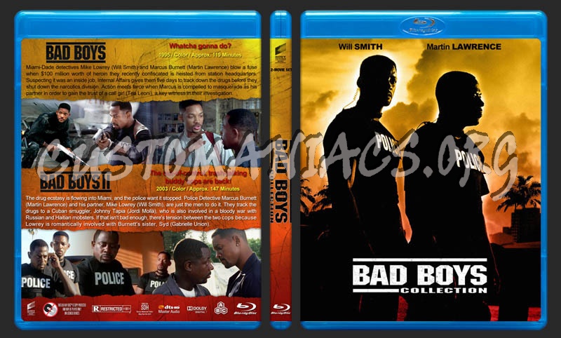 Bad Boys Collection blu-ray cover