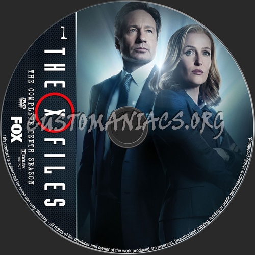 The X Files Season 10 Dvd Label Dvd Covers Labels By Customaniacs Id 251036 Free Download Highres Dvd Label