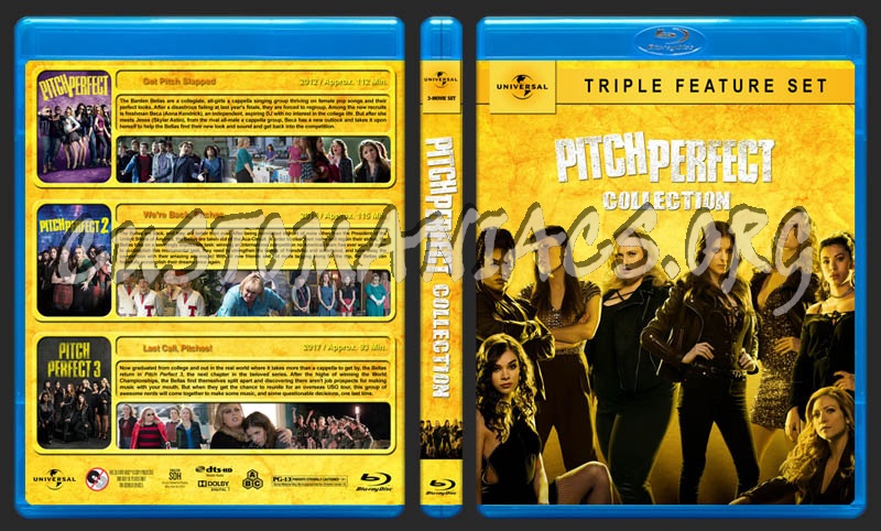 Pitch Perfect Collection blu-ray cover