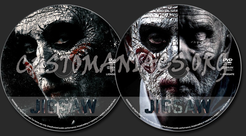 Jigsaw (2017) dvd label