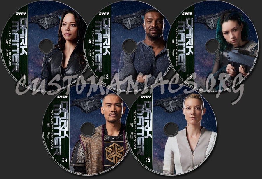 Dark Matter Season 3 dvd label