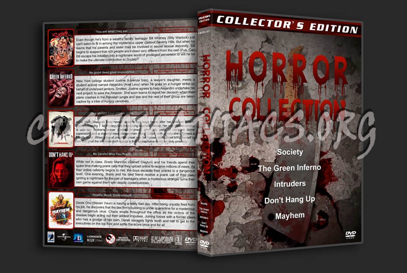 Horror Collection dvd cover