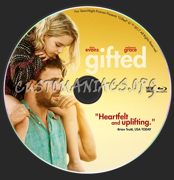 Gifted blu-ray label