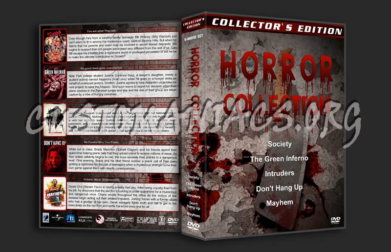 Horror Collection dvd cover