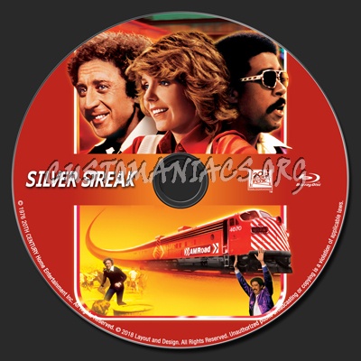 Silver Streak blu-ray label