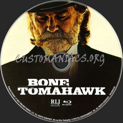 Bone Tomahawk blu-ray label